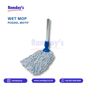 Ramdays Wet Mop Poedel Motif Complate