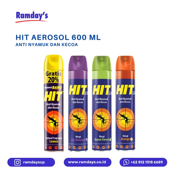 HIT Aerosol 600 ML / Disinfektan