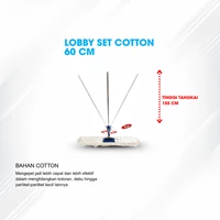 RAMDAYS LOBBY DUSTER 40 CM COMPLATE - COTTON