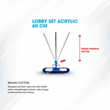 RAMDAYS LOBBY DUSTER 60 CM COMPLATE - ACRYLIC