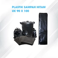 PLASTIK SAMPAH HITAM UK 90 X 100