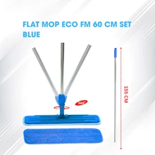 FLAT MOP ECO FM 60 CM SET BLUE