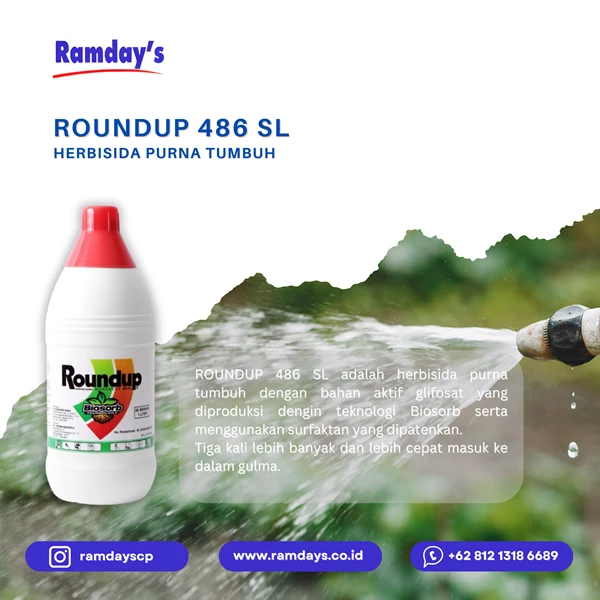 Roundup Biosor 486 SL 1 Liter