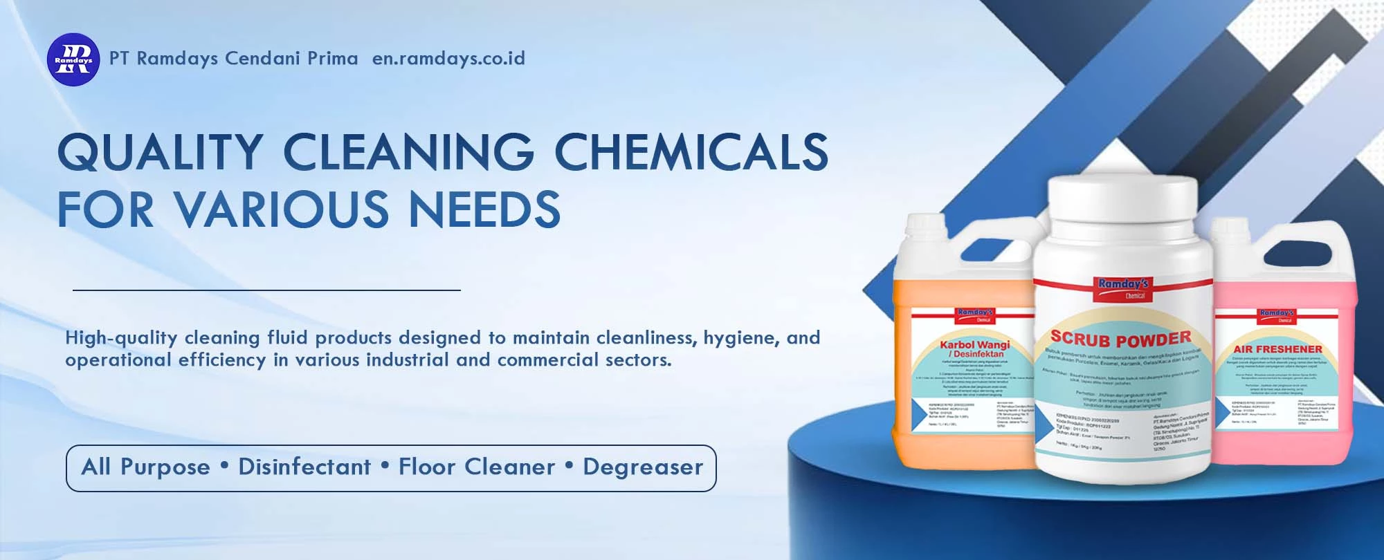 Quality Cleaning Chemicals For Various Needs